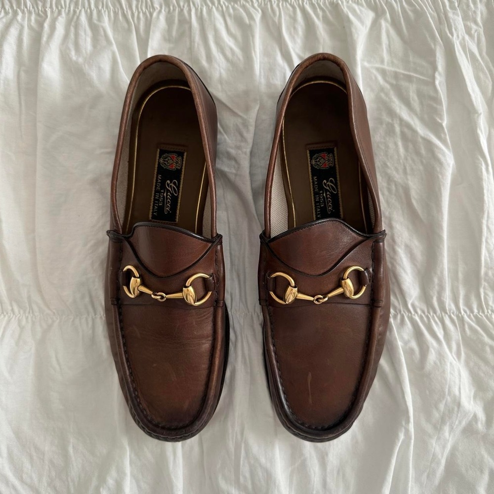 Gucci 1953 Brown Leather Horsebit Loafer
